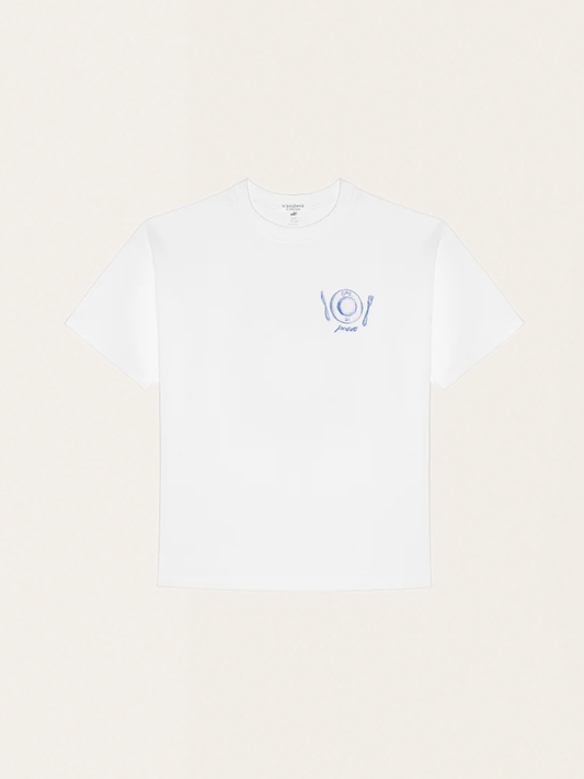 Übergroßes Ora di Pranzo-T-Shirt