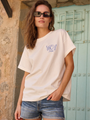 Übergroßes Ora di Pranzo-T-Shirt