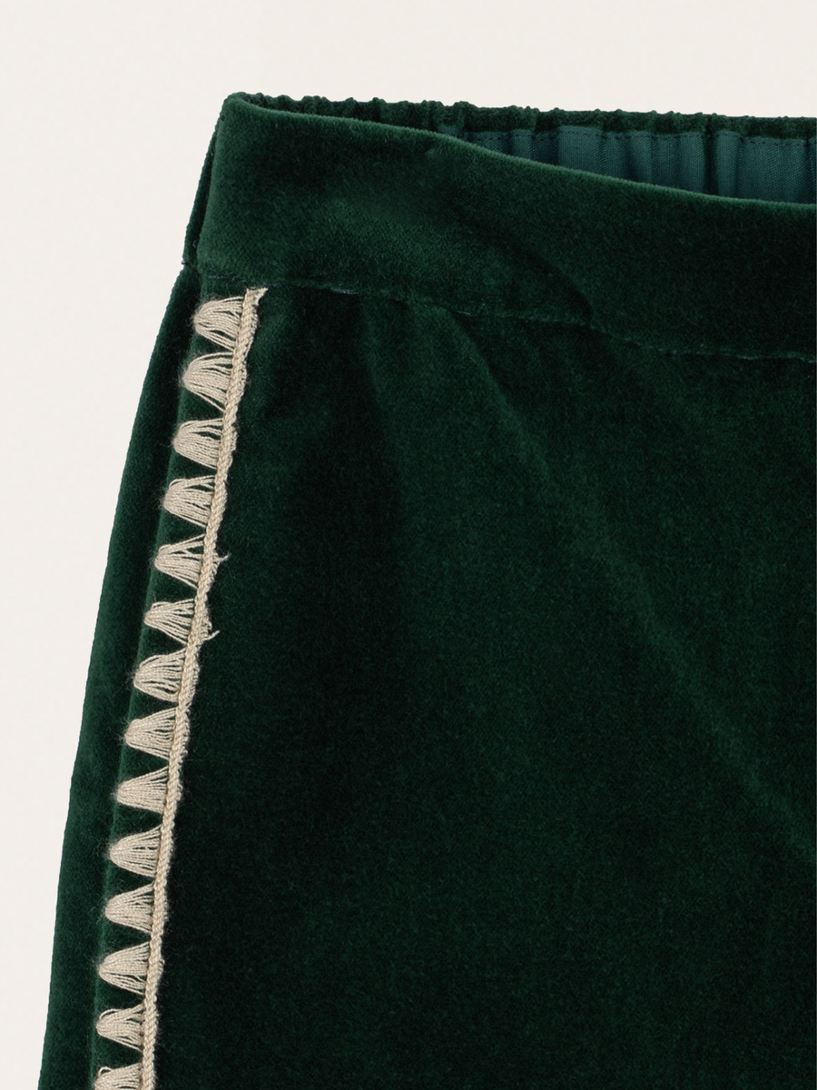 Elegant Rocky velvet trousers