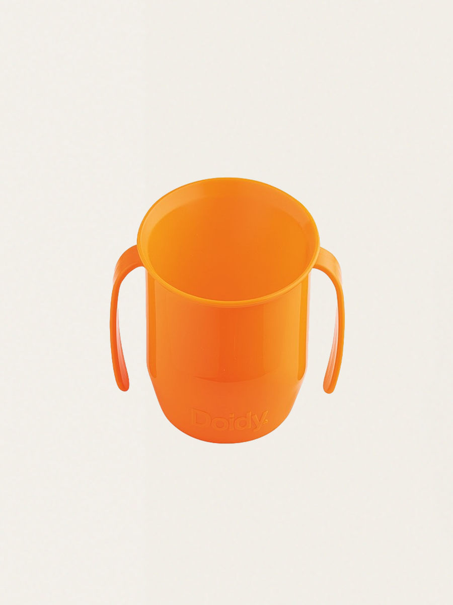 Doidy-Becher, orange Lernbecher