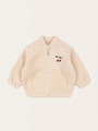 Jazz Teddy Fleece Bomber Jacket