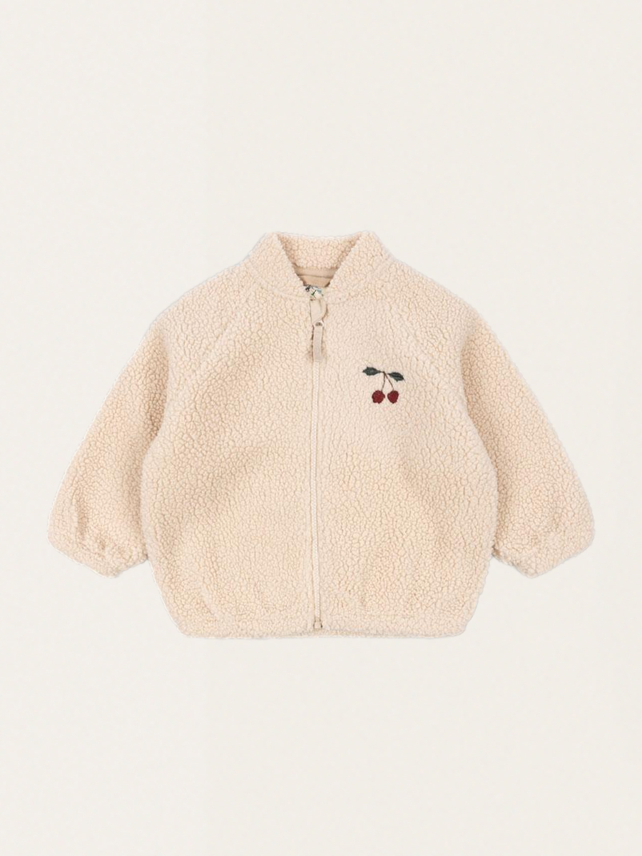 Jazz Teddy Fleece Bomber Jacket