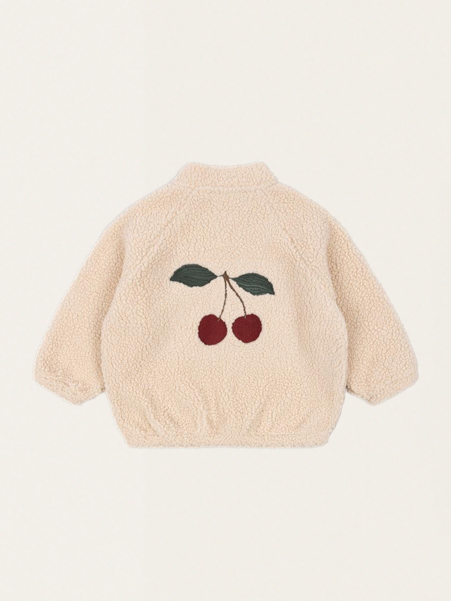 Jazz Teddy Fleece Bomber Jacket