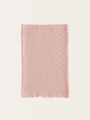 Gigi Powder warm Italian merino wool scarf