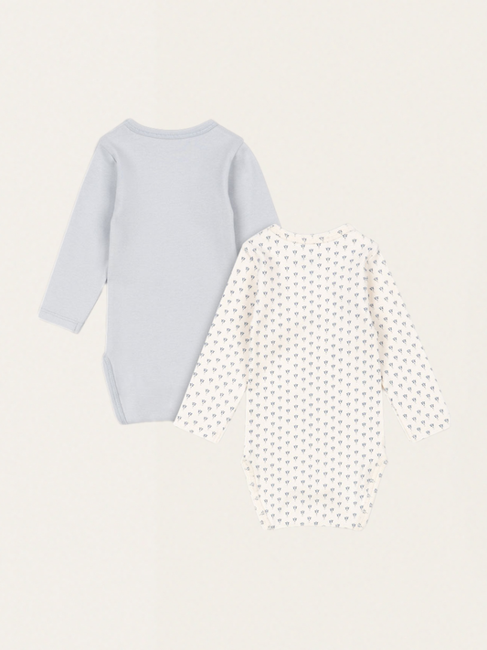 Bello long sleeve bodysuit 2 pcs.