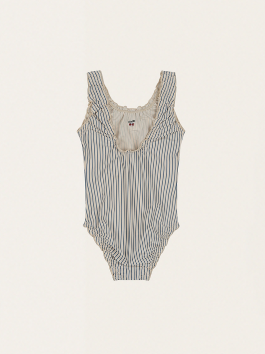 Collette Blue Stripe Swimsuit