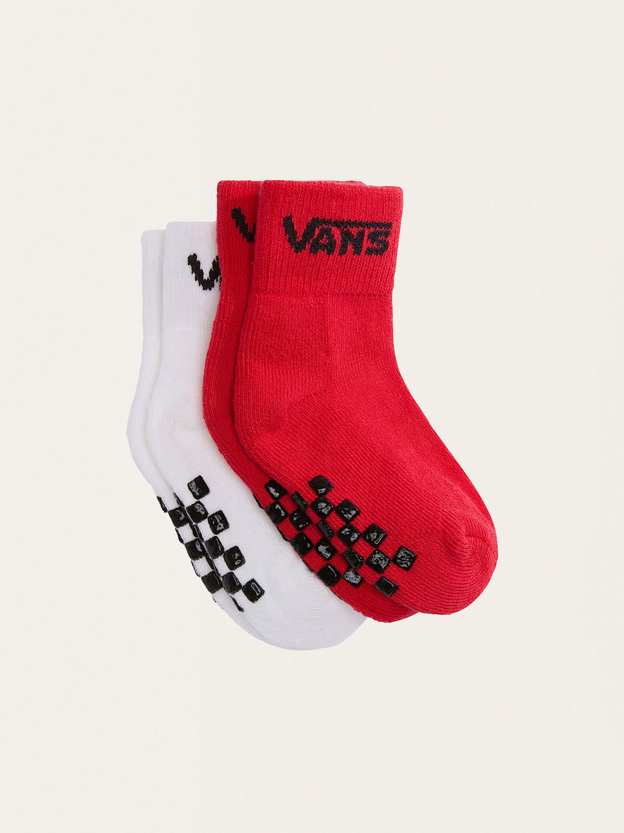 Klassische rote Babysocken von Crew Racing 