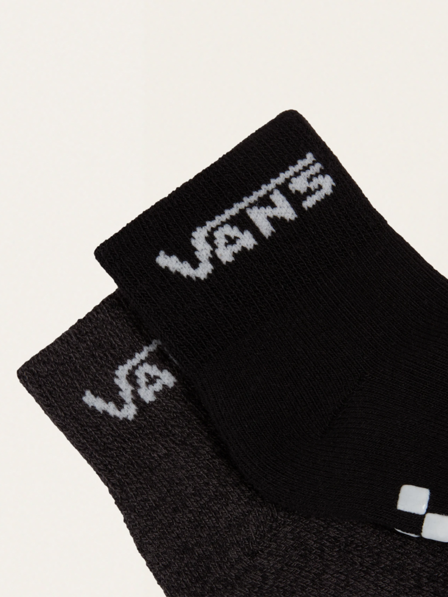 Klassische schwarze Babysocken mit Schachbrettmuster 