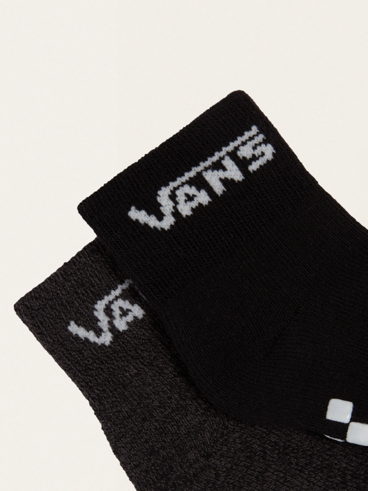 Classic Crew Checkerboard Black Baby Socks 