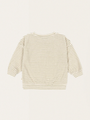 Itty Tea Stripe Frottee-Sweatshirt