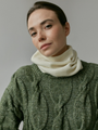Fine merino wool scarf 'Fine'