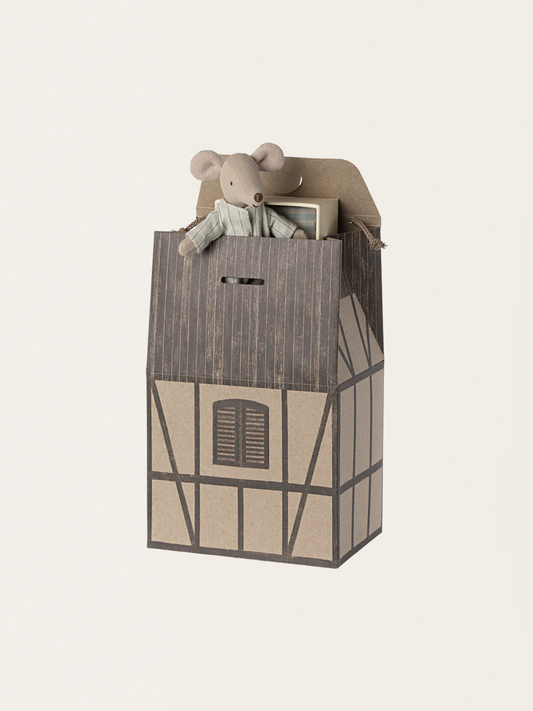 Papierowa torebka prezentowa Farmhouse Brown