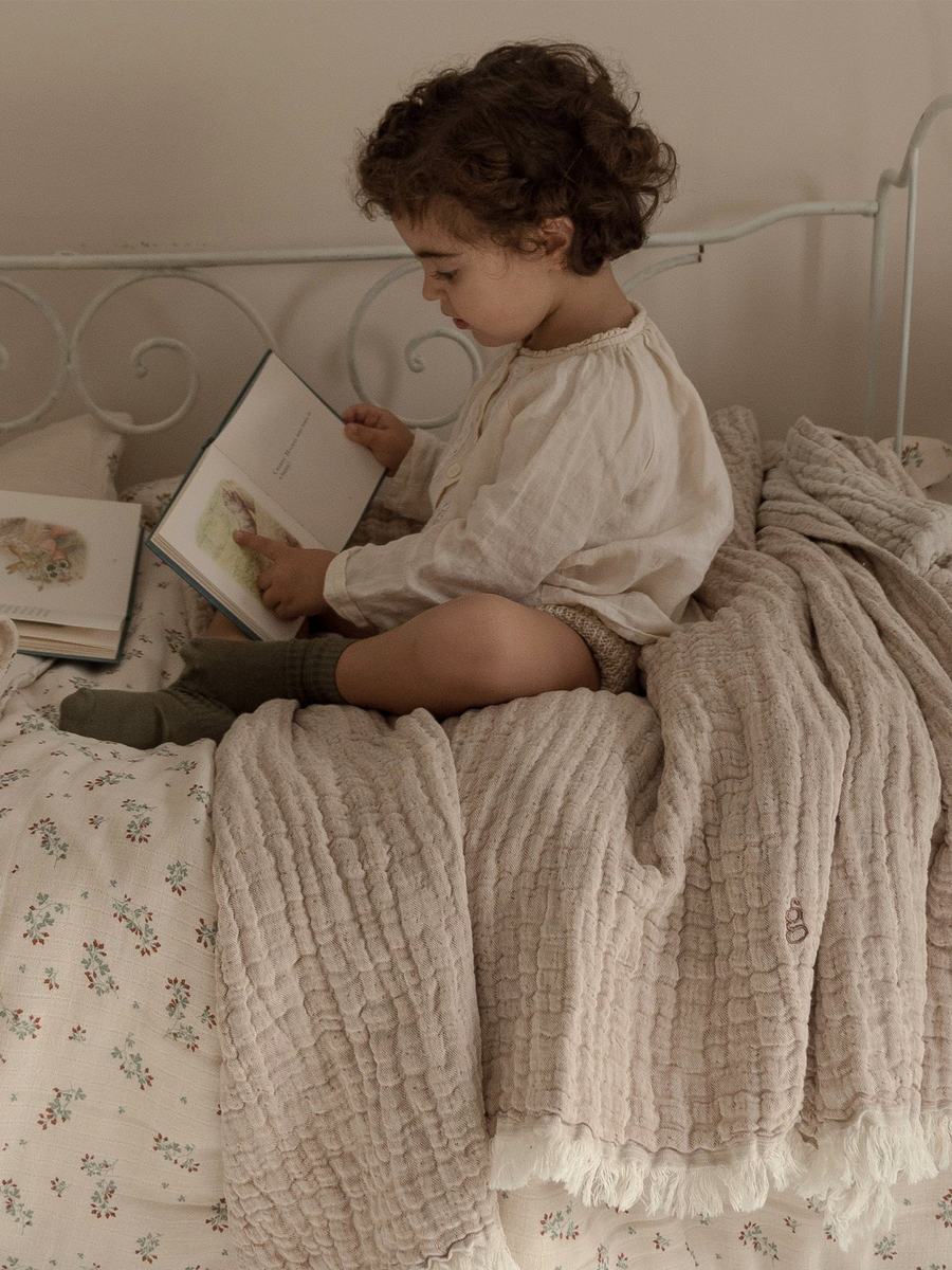 Mellow Blanket Linen Blanket