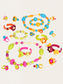 Pop-Art-Schmuckset! 500 Teile