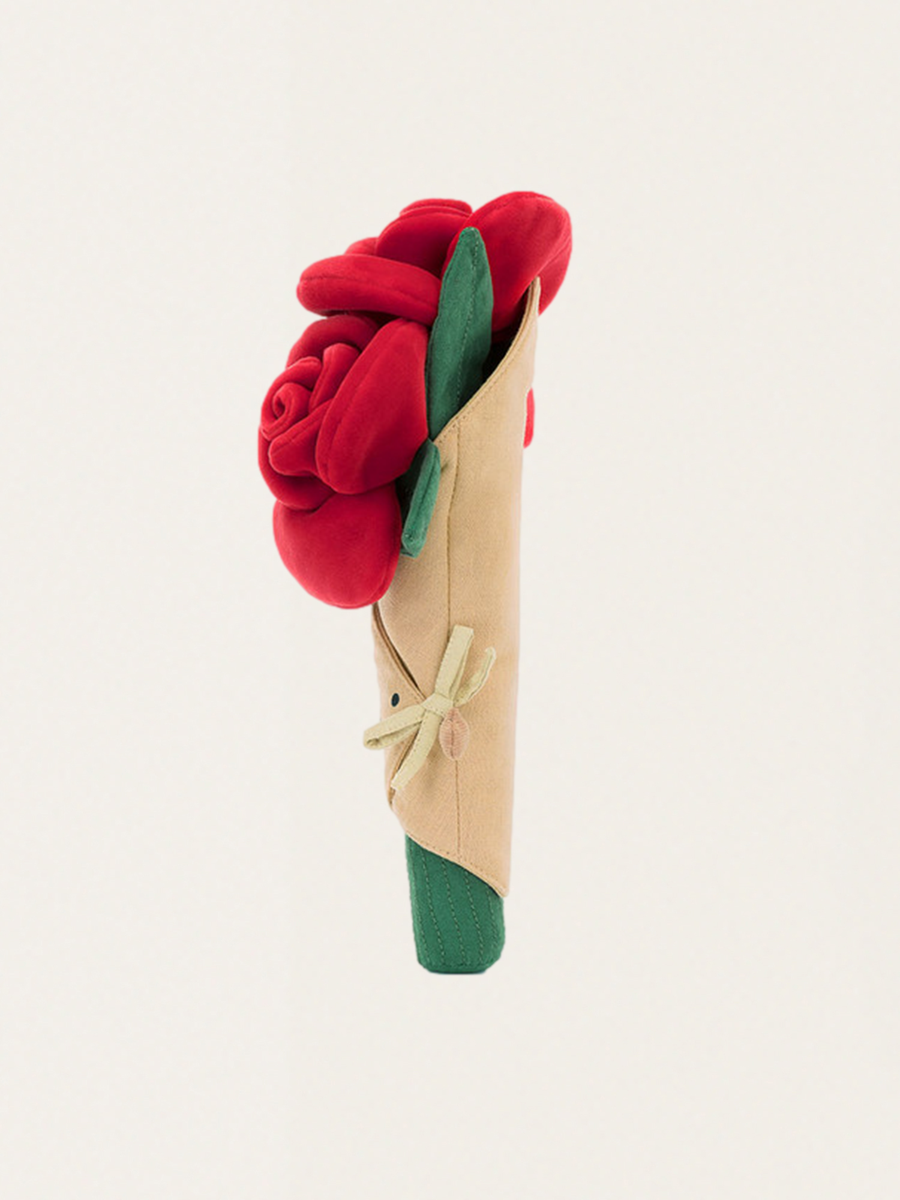 Fröhlicher Rosenstrauß, 30 cm