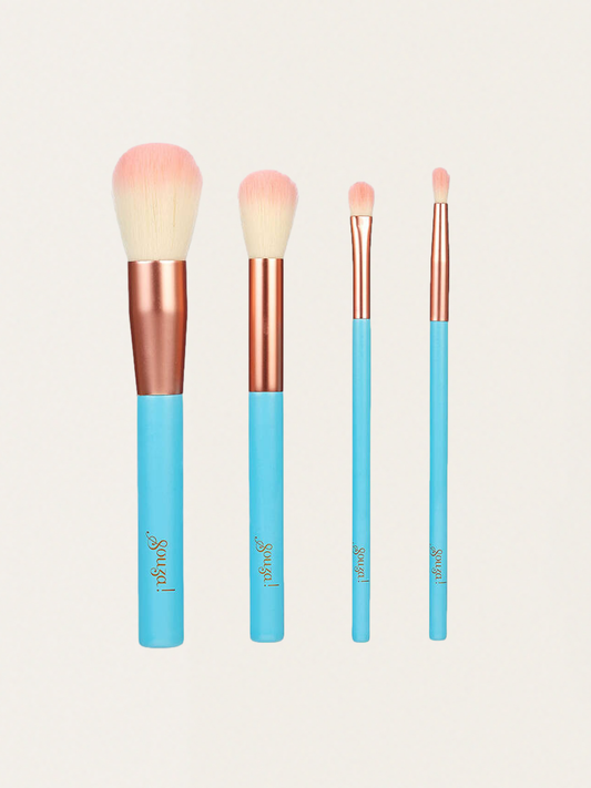 Set mit 4 Schminkpinseln für Kinder