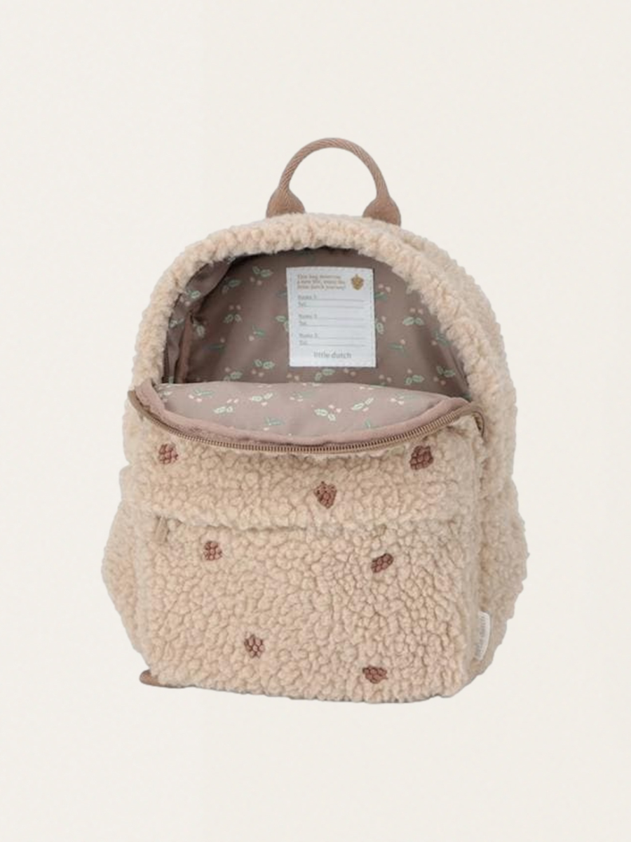 Teddy Taupe Forest Friends Backpack