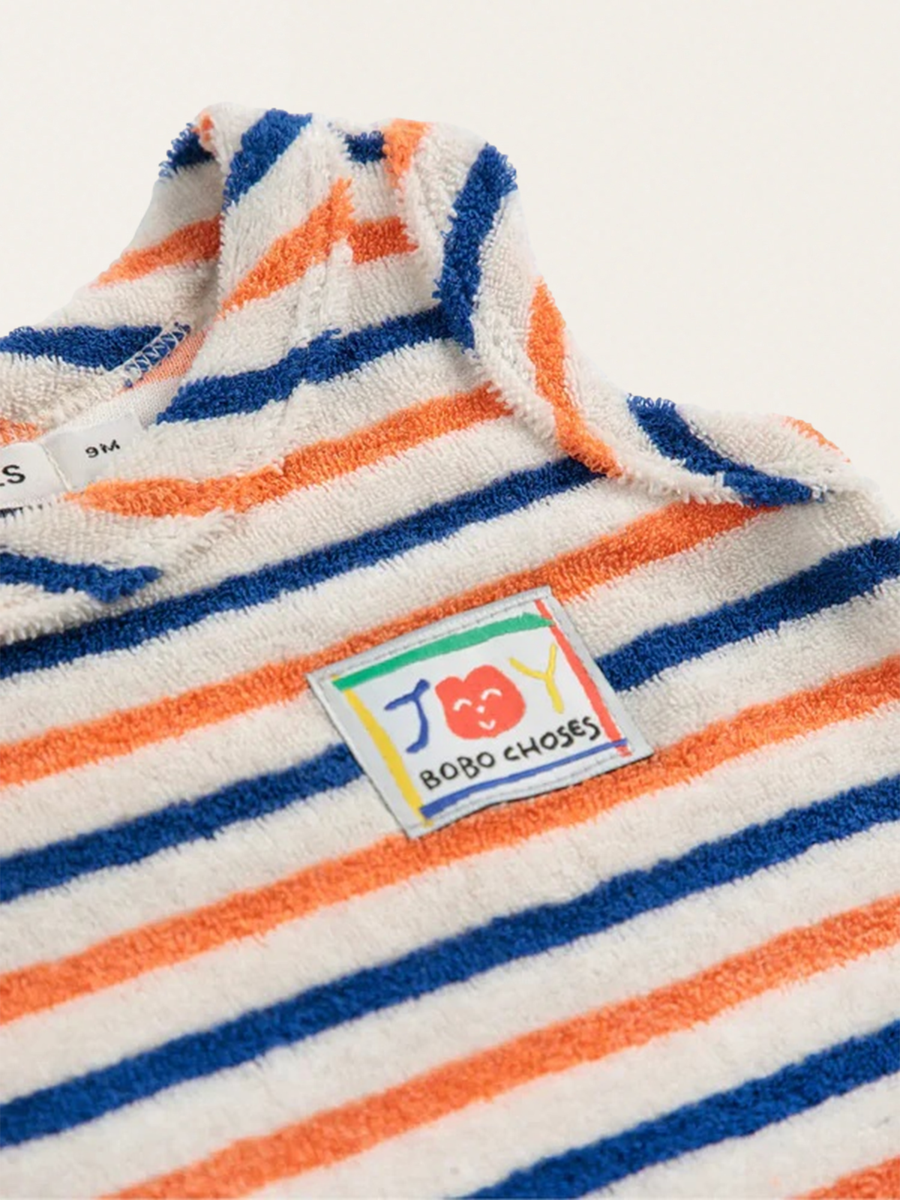 Bawełniany tank top Baby z miękkiej frotte