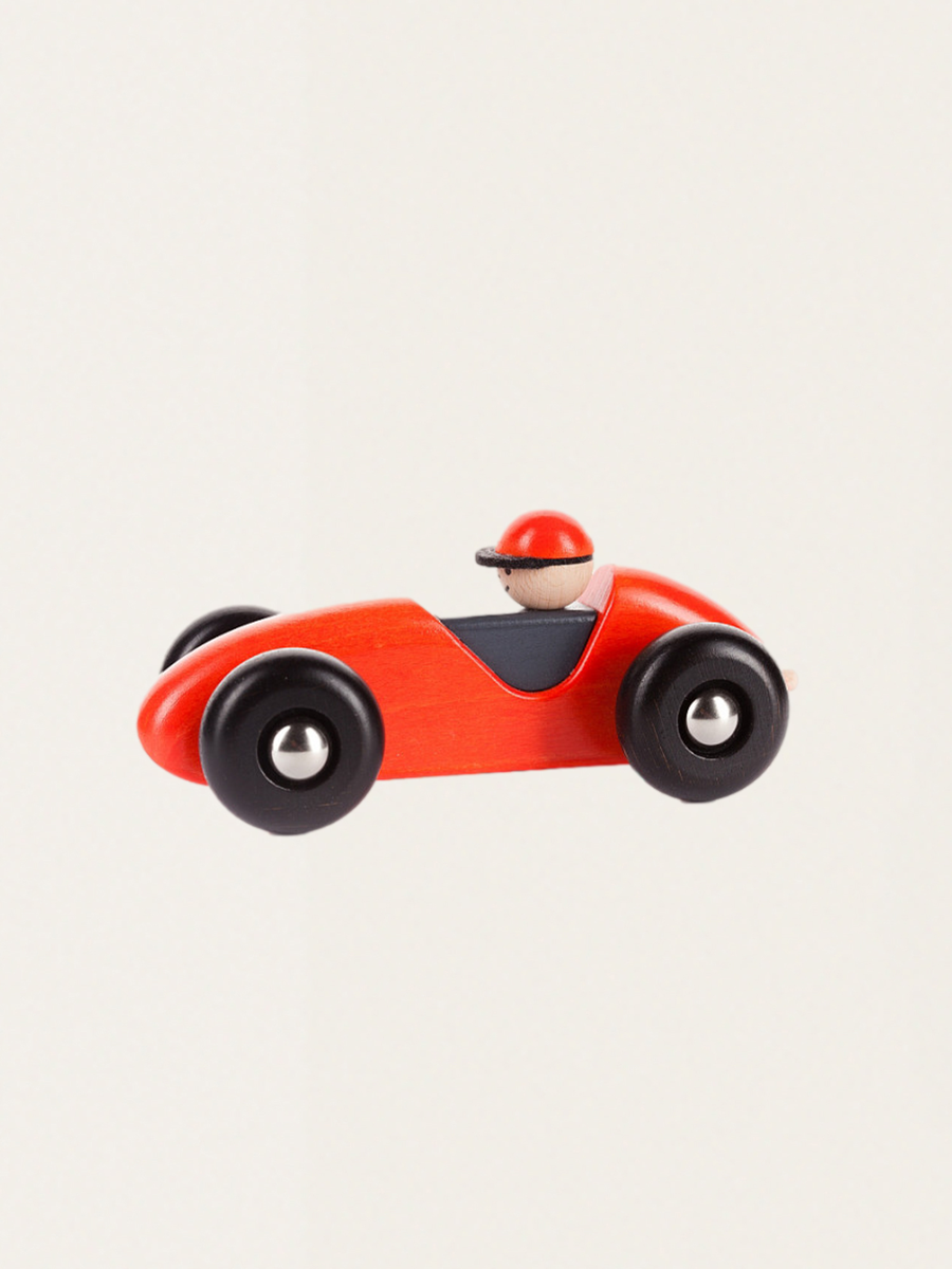Wooden retro car