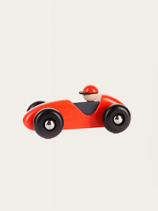 Wooden retro car