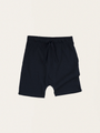 Dark Blue Cotton Shorts