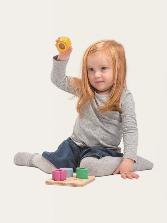 Sensory optical puzzle Flowers
