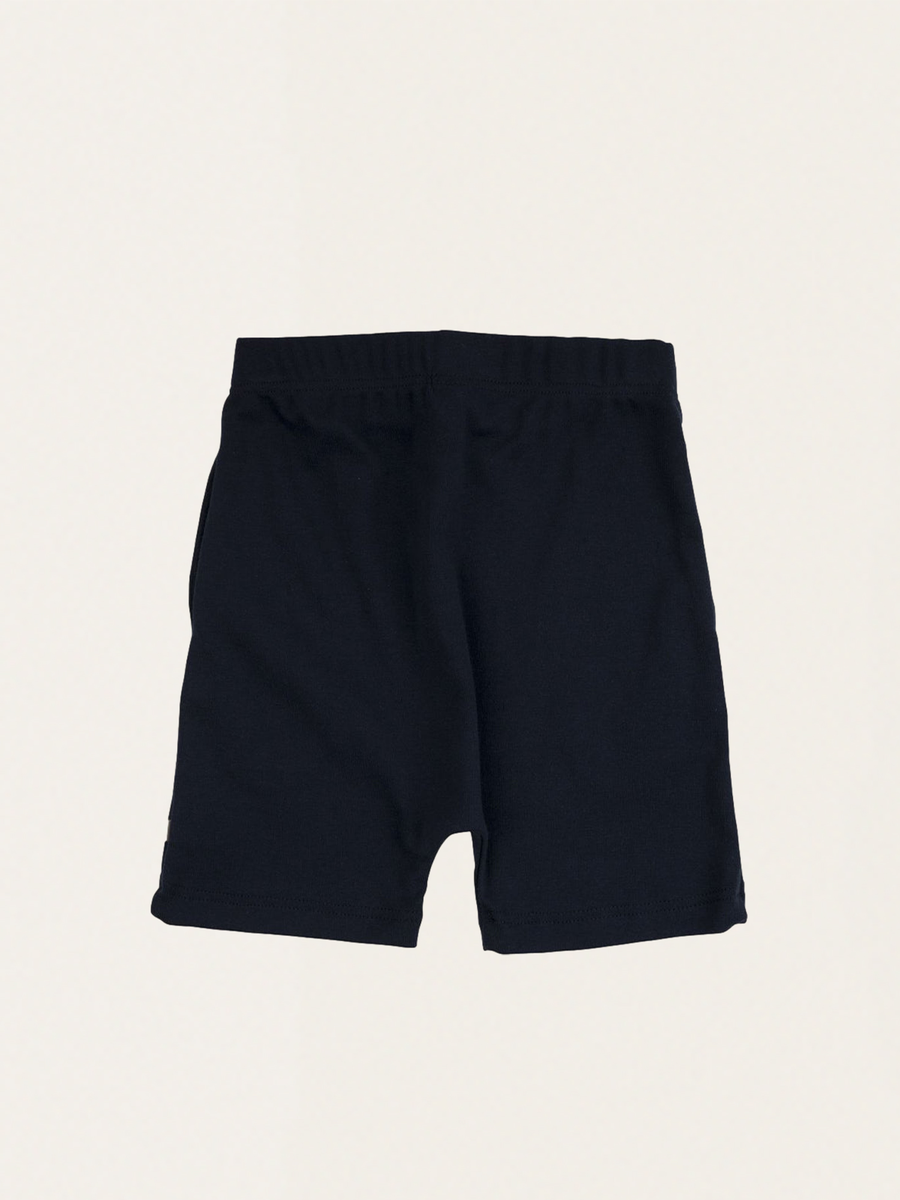 Dark Blue Cotton Shorts