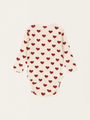 Bawełniane body z długim rękawem Minnie