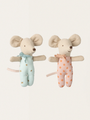 Zwillingsmäuse in einer Streichholzschachtel Babymaus