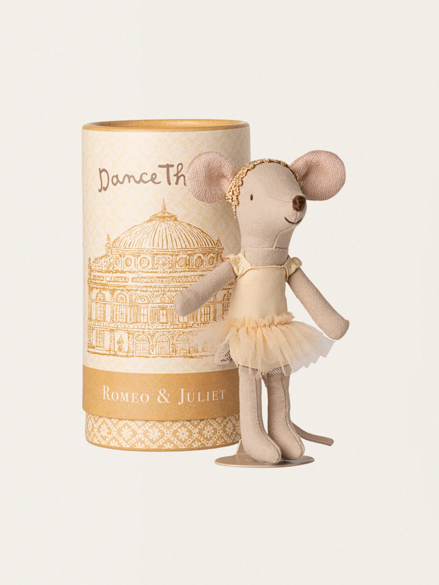 Ballerina Mouse in a Tube - Romeo and Juliet - Juliet