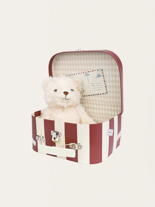 Frederic the Traveler Bear Teddy Bear in a Suitcase
