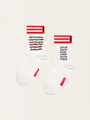 Children's Pizza Socks 2-pack