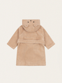 Terry Bathrobe Animal Smoke Gray bathrobe