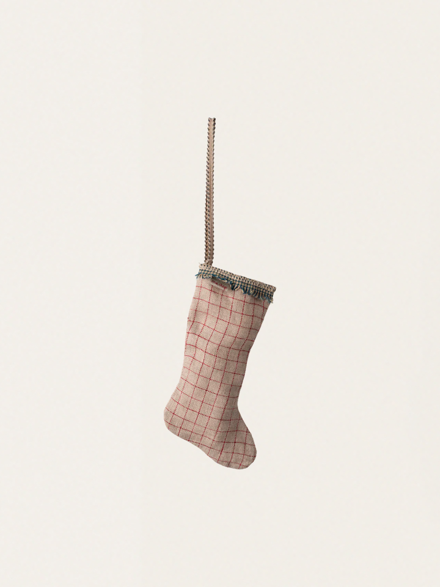 Christmas tree decoration - stocking ornament