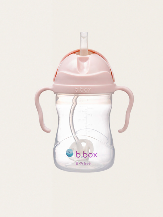 Innovative 240 ml bottle with straw
