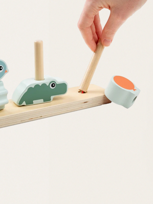 Happy Clouds Wooden Puzzle