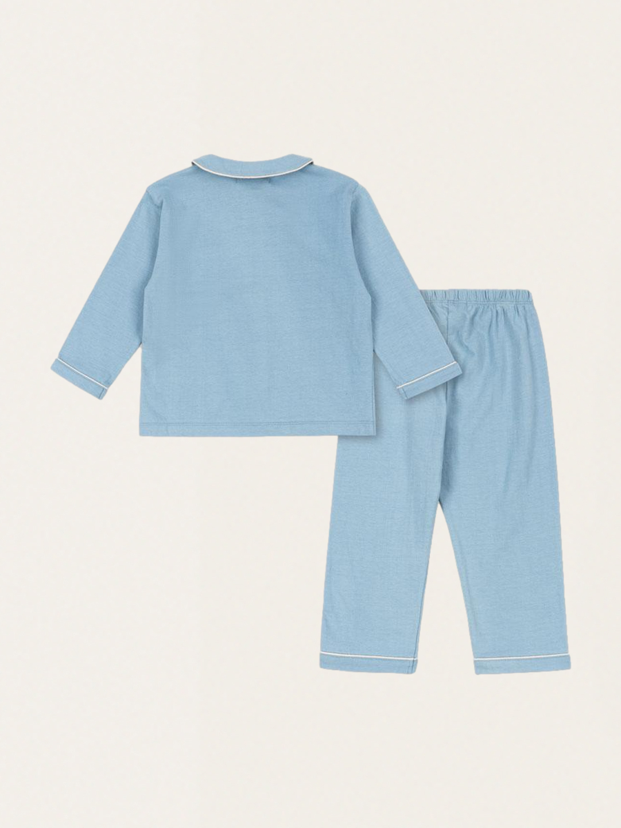 Zweiteiliger Pyjama mit Motiv vom Pio-Gletschersee