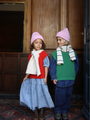 Fonzie Cotton Candy Ribbed Italian Merino Wool Hat