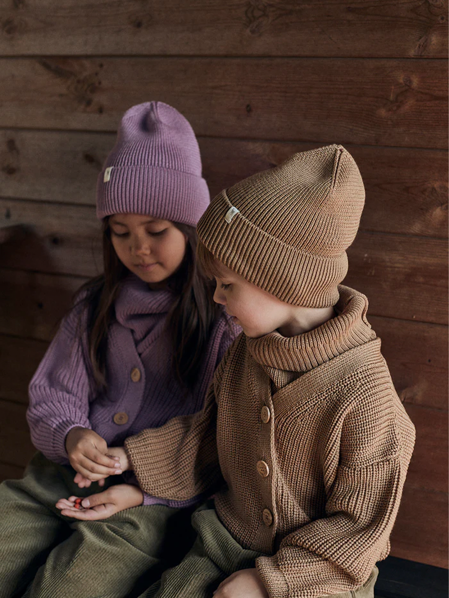 Strickjacke aus Merinowolle