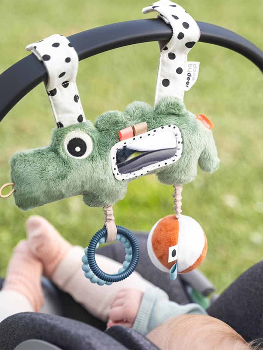 Croco Green Kinderwagen- und Autositzhalterung 