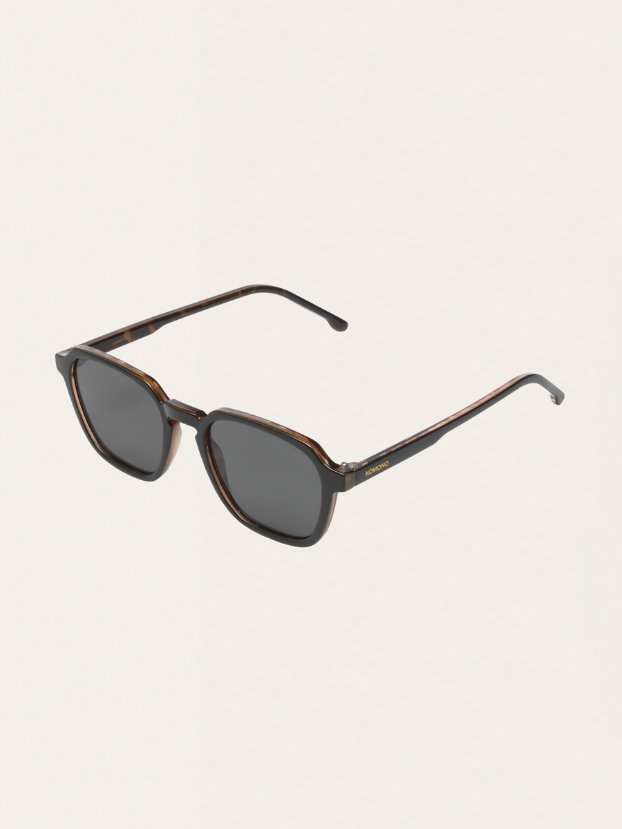 Matty Black Tortoise Forest Sonnenbrille
