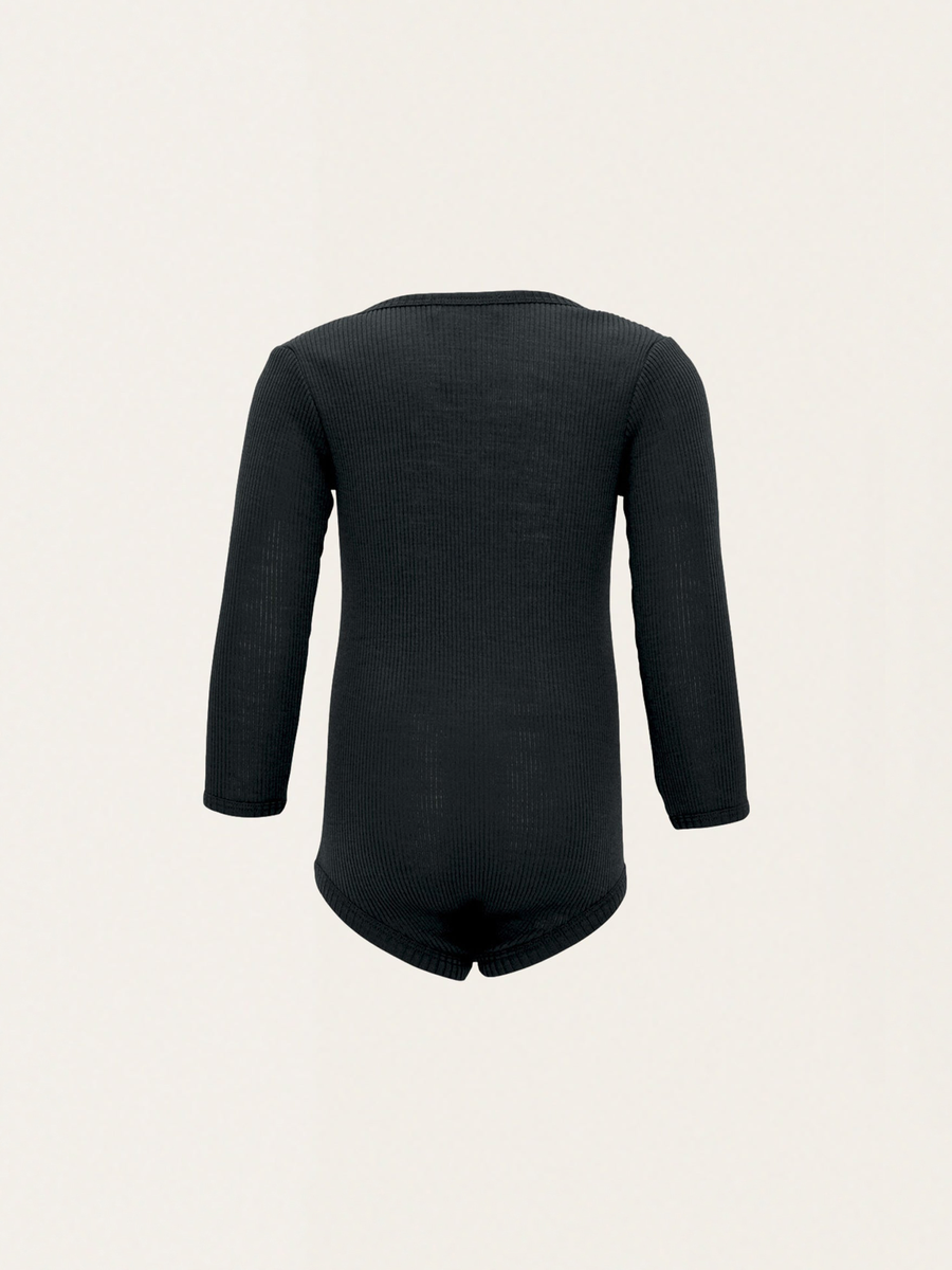 Alaska Merino-Wollbody – Dunkelgrün 