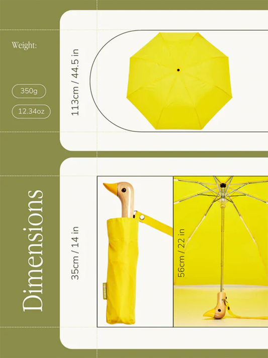 Originaler Entenkopf-Regenschirm
