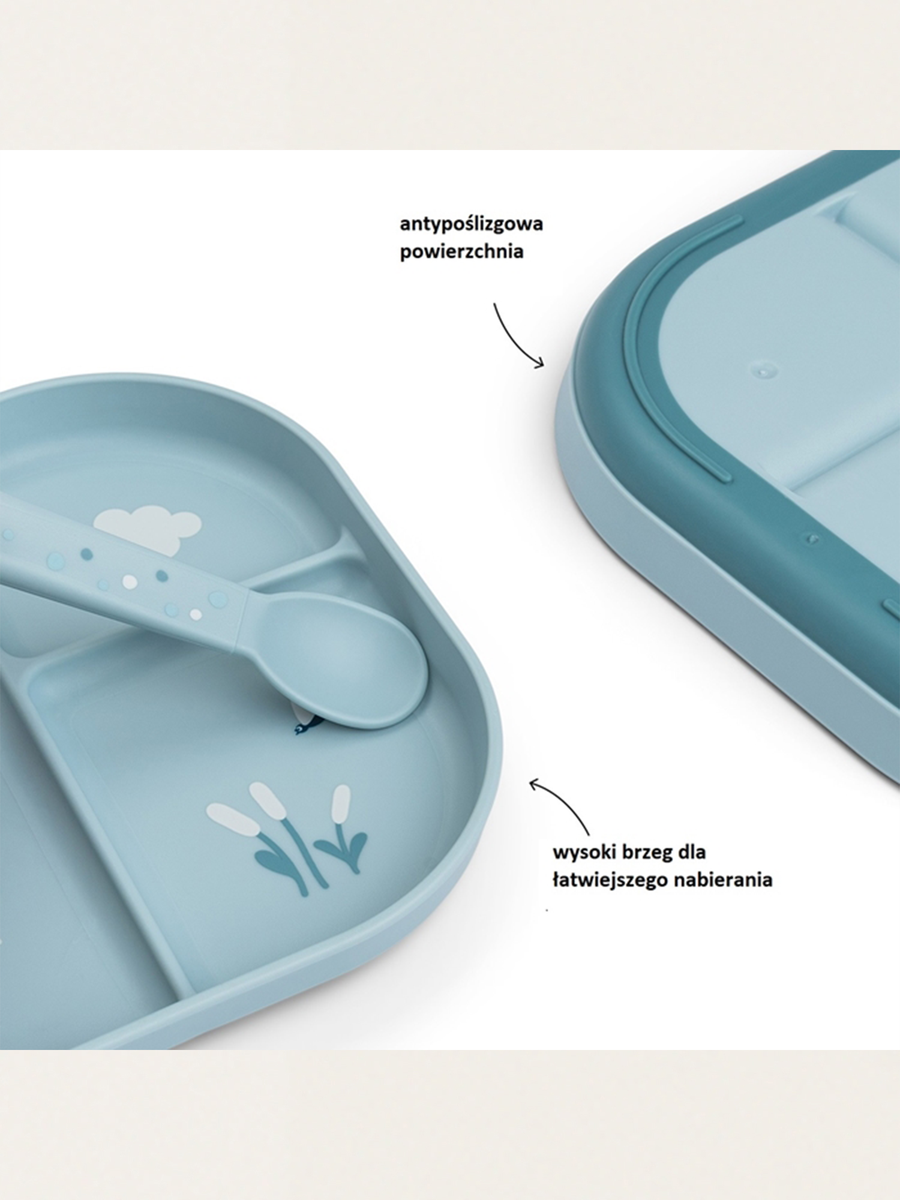 Foodie Elphee Tri-Cube Plate