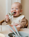 A teether for serving snacks