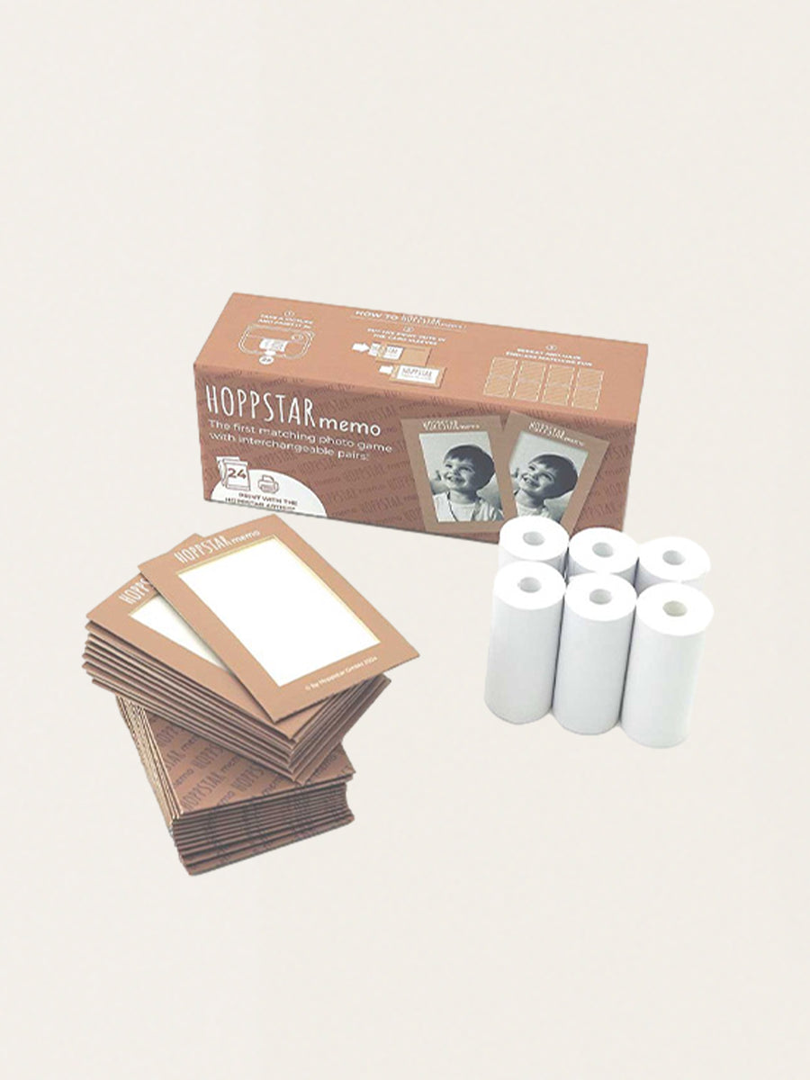 Memo game - Hoppstar camera cartridges