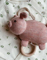 Miękka zawieszka z pozytywką Activity Music Pig