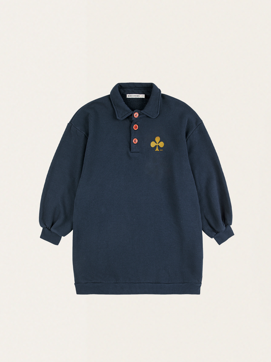 Kids Clover Cotton Polo Dress