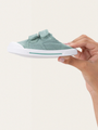 Canvas V Velcro Sneakers.