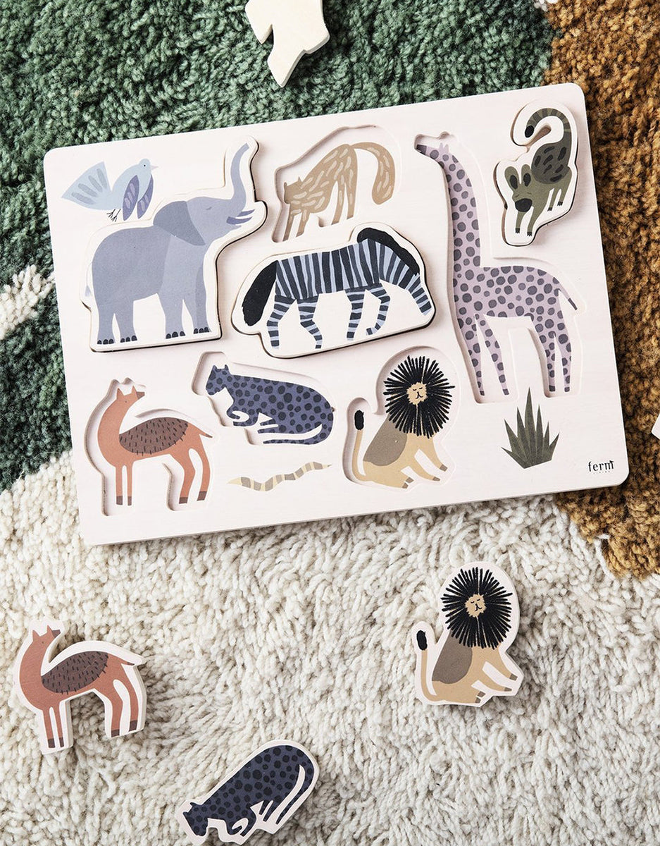 Wooden Safari Puzzle